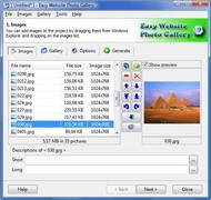 Easy Website Photo Gallery screenshot